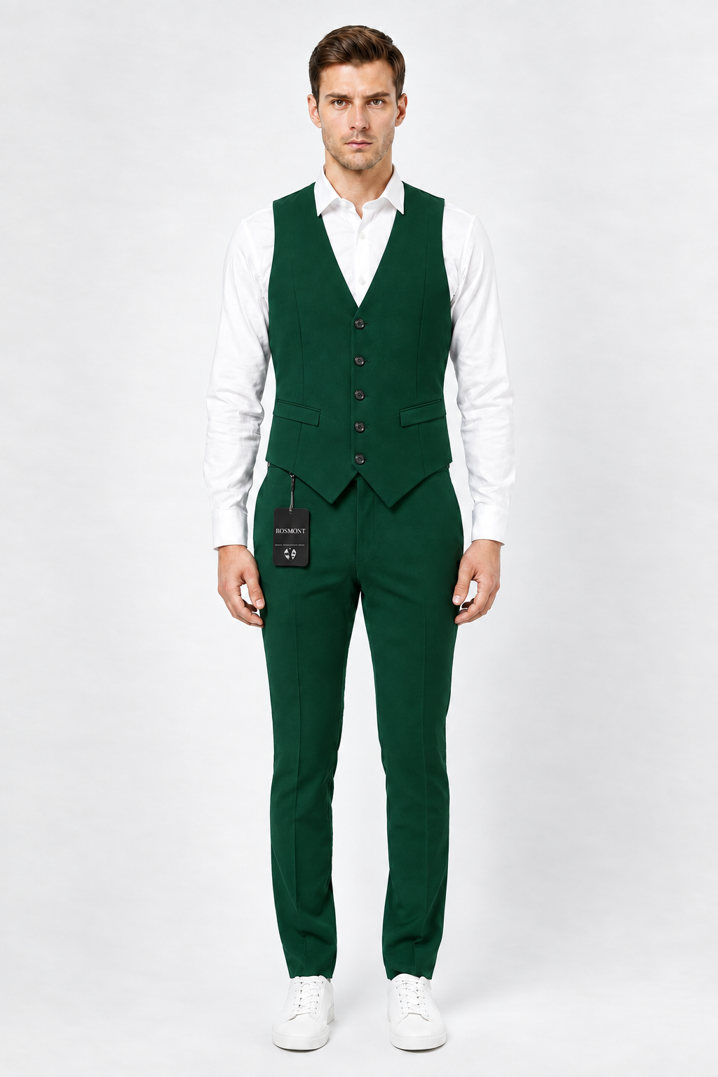 Conjunto verde con nitidez mejorada