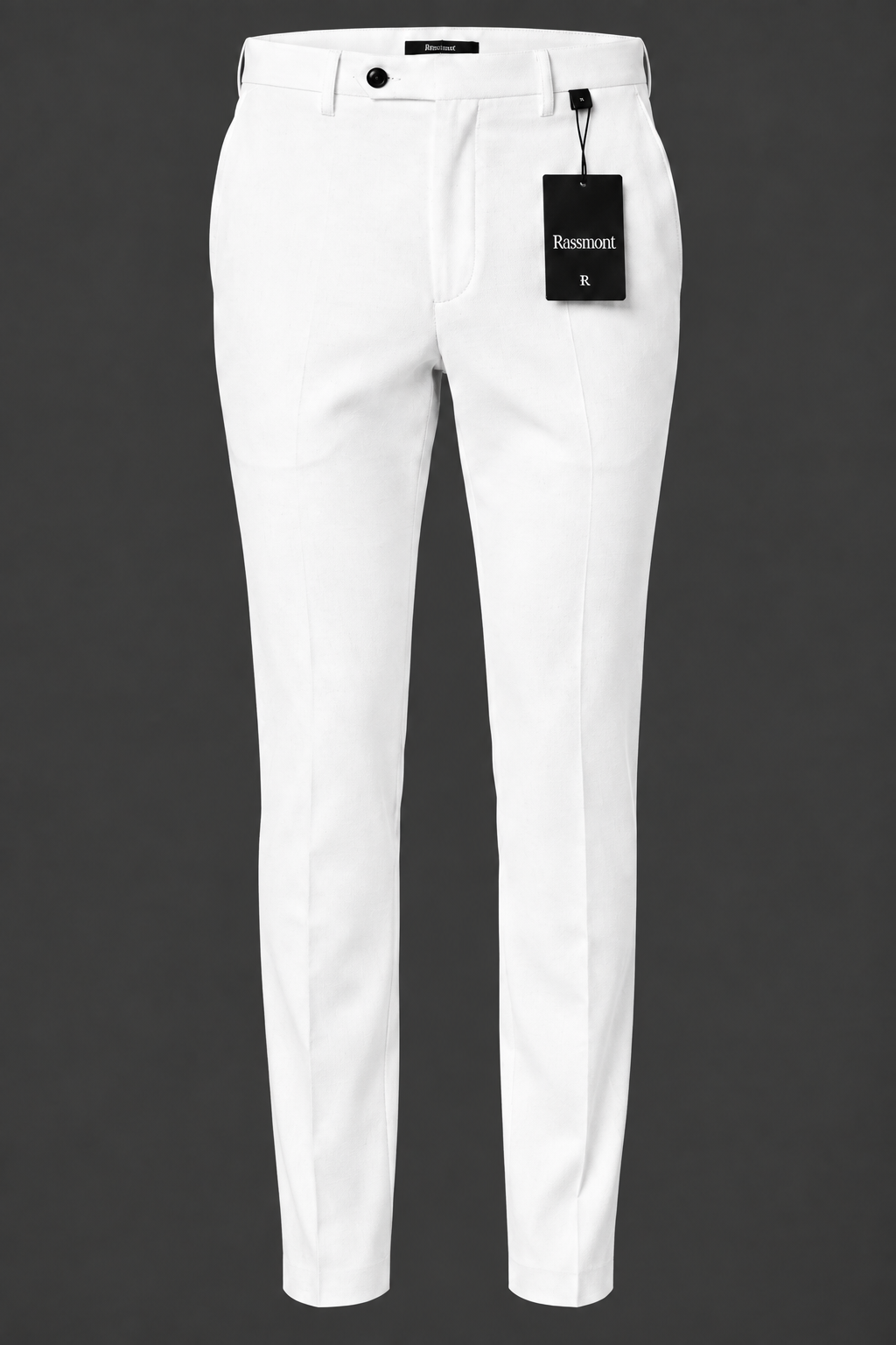 Pantalón blanco, frente