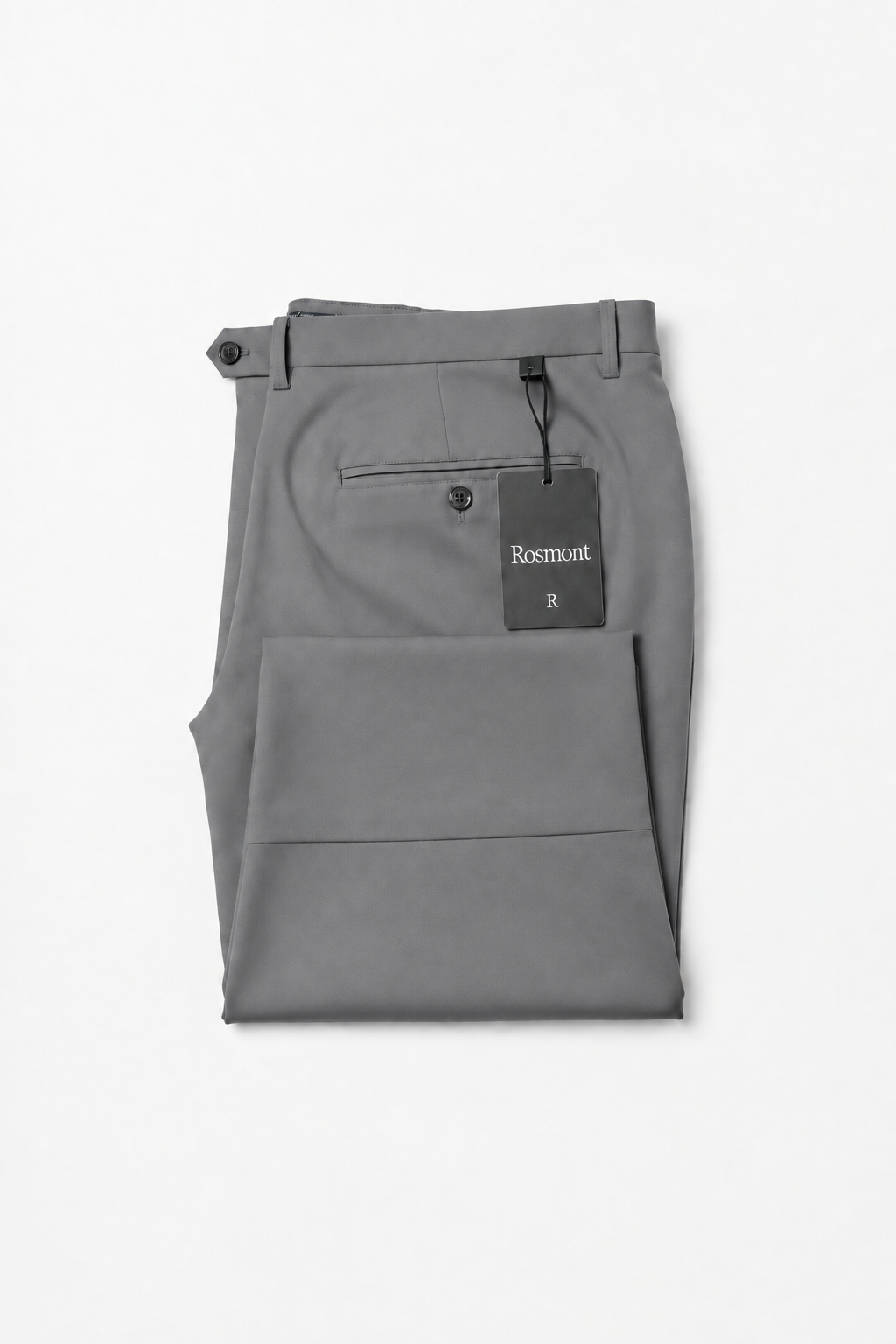 pantalón vertical en gris
