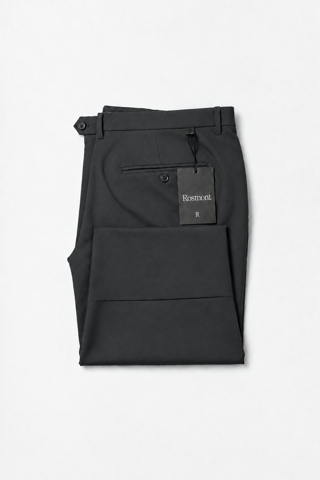 pantalón vertical gris liso